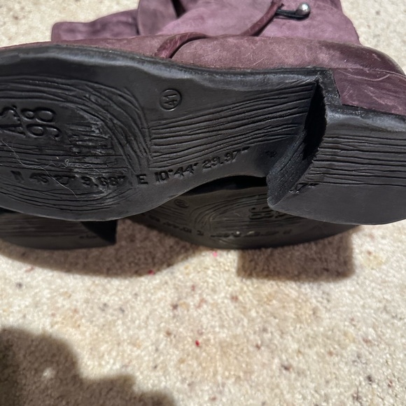 AS98 Gorgeous Plum Aubergine Size 41 - Picture 4 of 5